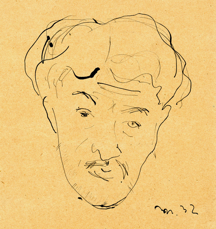 Majerníkov autoportrét z roku 1932.