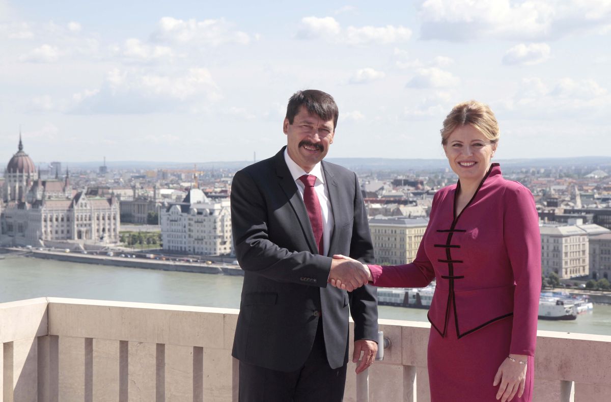 J&aacute;nos &Aacute;der a Zuzana Čaputov&aacute;