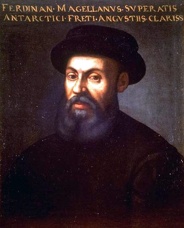 Fernao de Magalhães so svojou výpravou ako prvý oboplával Zem.