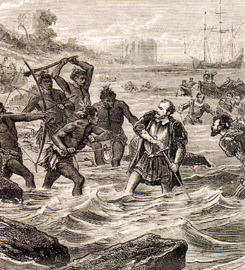 Konflikt medzi vládcami ostrovov Cebú a Mactan sa stal Magalhãesovi osudným, v bitke prišiel o život. 