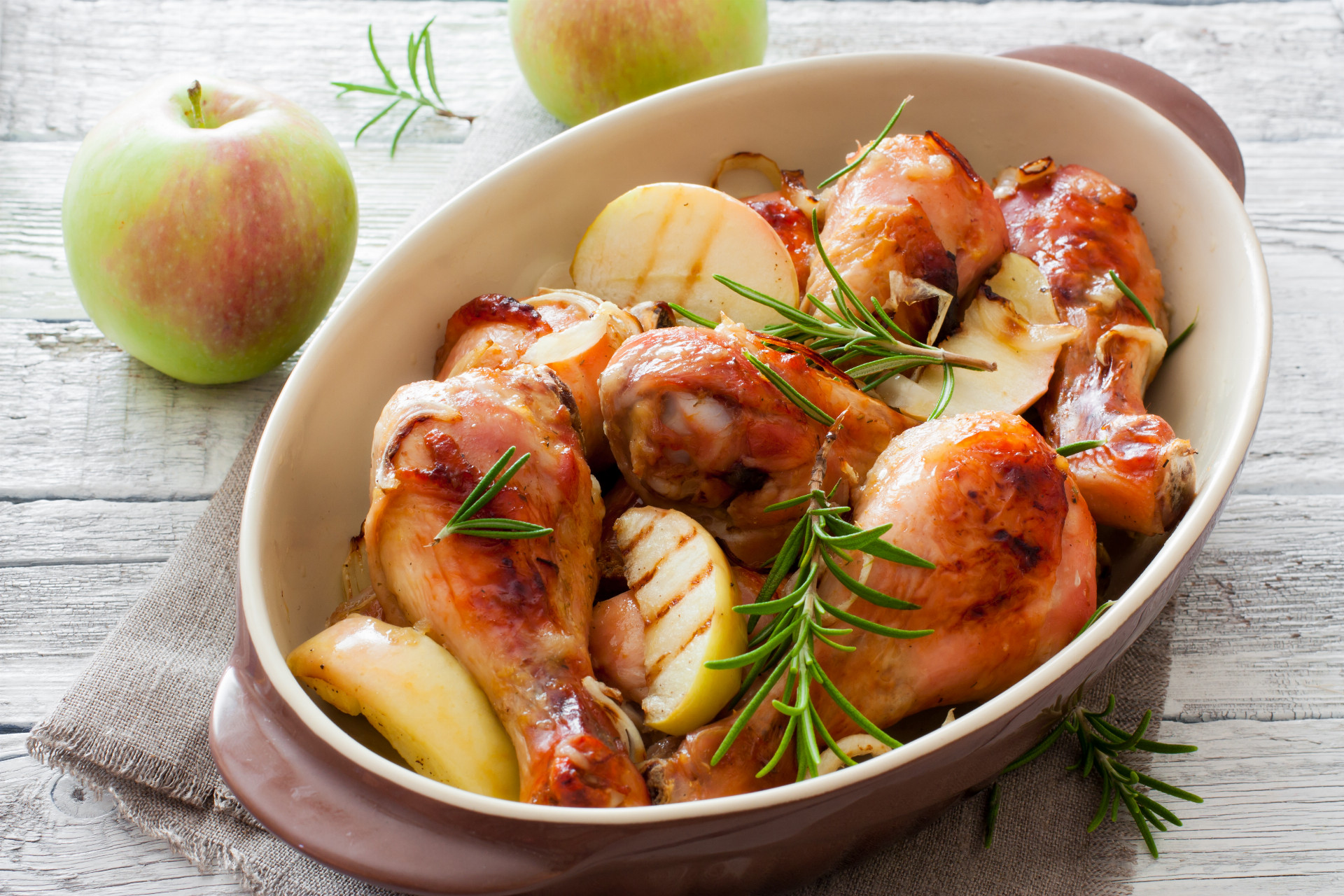 chicken with apples 
