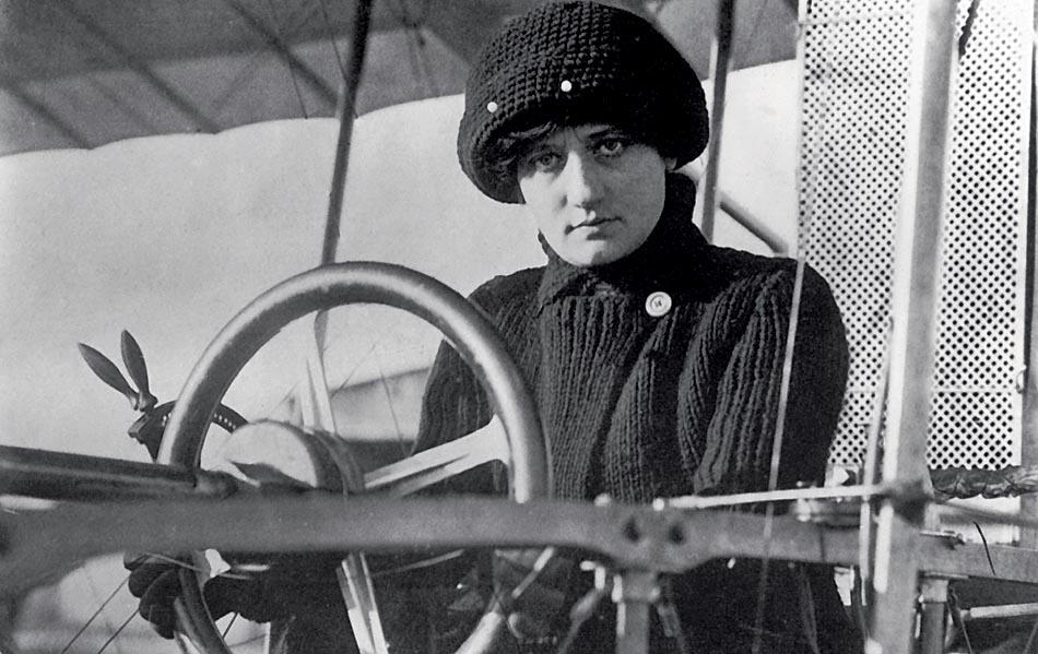 Francúzska pilotka Raymonde de Larocheová.