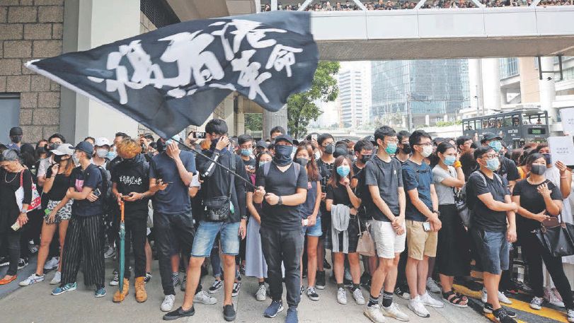 Podľa aktivistov protestujúcich v Hongkongu v krajine prebieha revolúcia „našich čias."