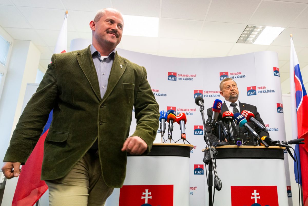 Marian Kotleba a &Scaron;tefan Harabin