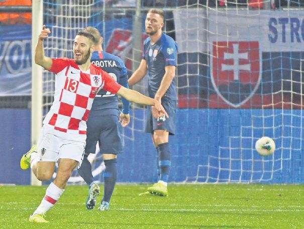 Jedným z kľúčových momentov stretnutia bol vyrovnávajúci gól chorvátskeho stredopoliara Nikolu Vlašiča.