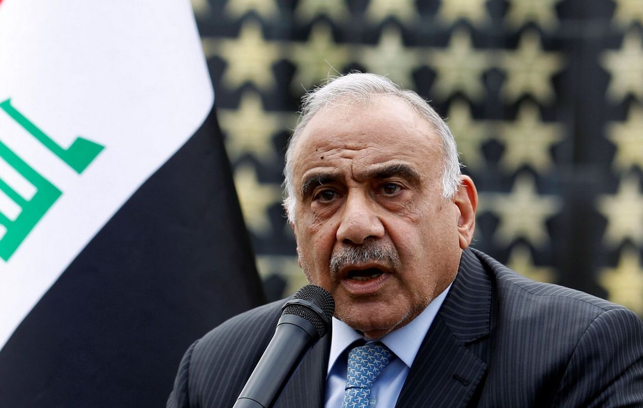Iracký premiér Ádil Abdal Mahdí 