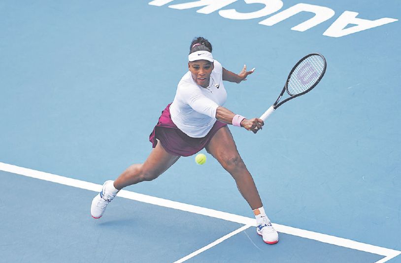 Serena Williamsová odštartovala v tomto roku v Aucklande už svoju 25. tenisovú sezónu.