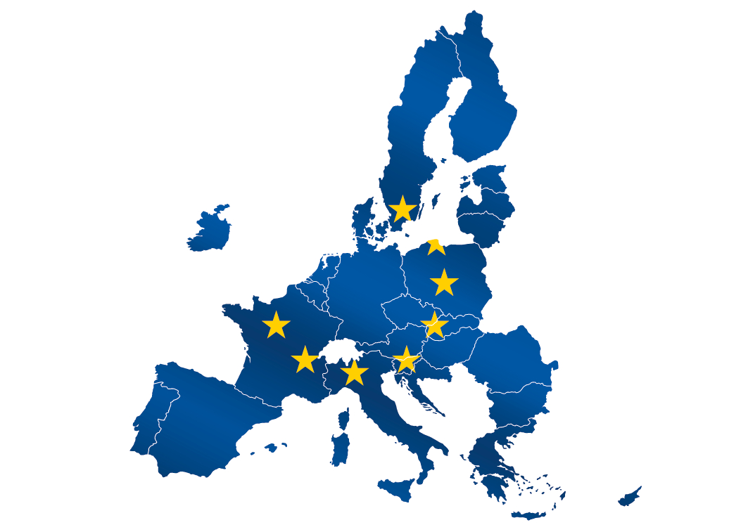 mapa Európskej únie