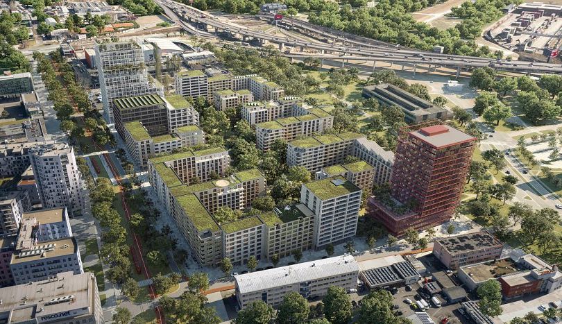 Nová mestská štvrť má vyrásť v oblasti medzi obchvatom a ulicami Prievozská a Bajkalská. Prinesie na trh vyše tisíc bytových jednotiek.