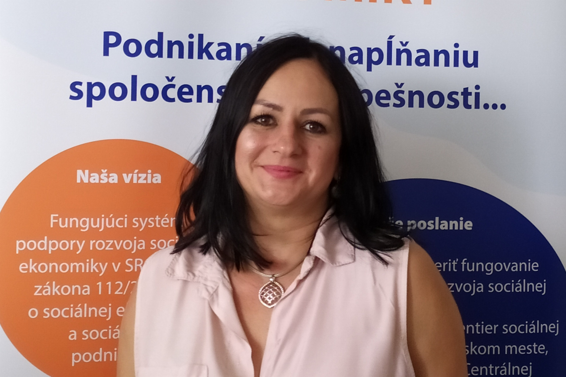 Ing. Ingrid Ujváriová, riaditeľka Odboru sociálnej ekonomiky MPSVR SR
