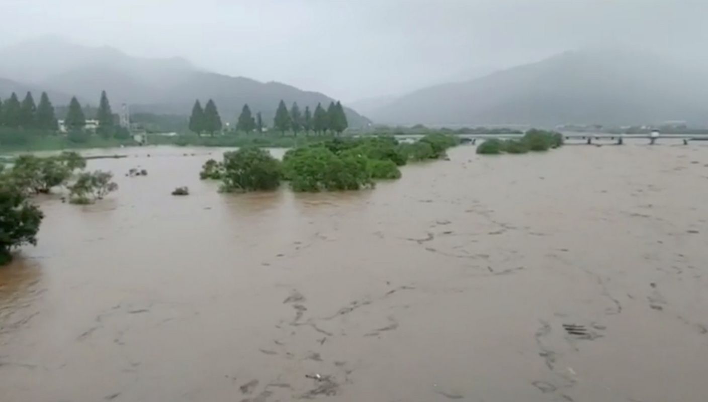 Záplavy v Južnej Kórei