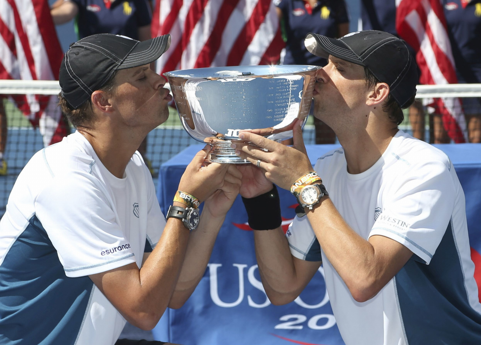 Populárni bratia vyhrali 16 grandslamov. Takto sa tešili z víťazstva na US Open v roku 2014.