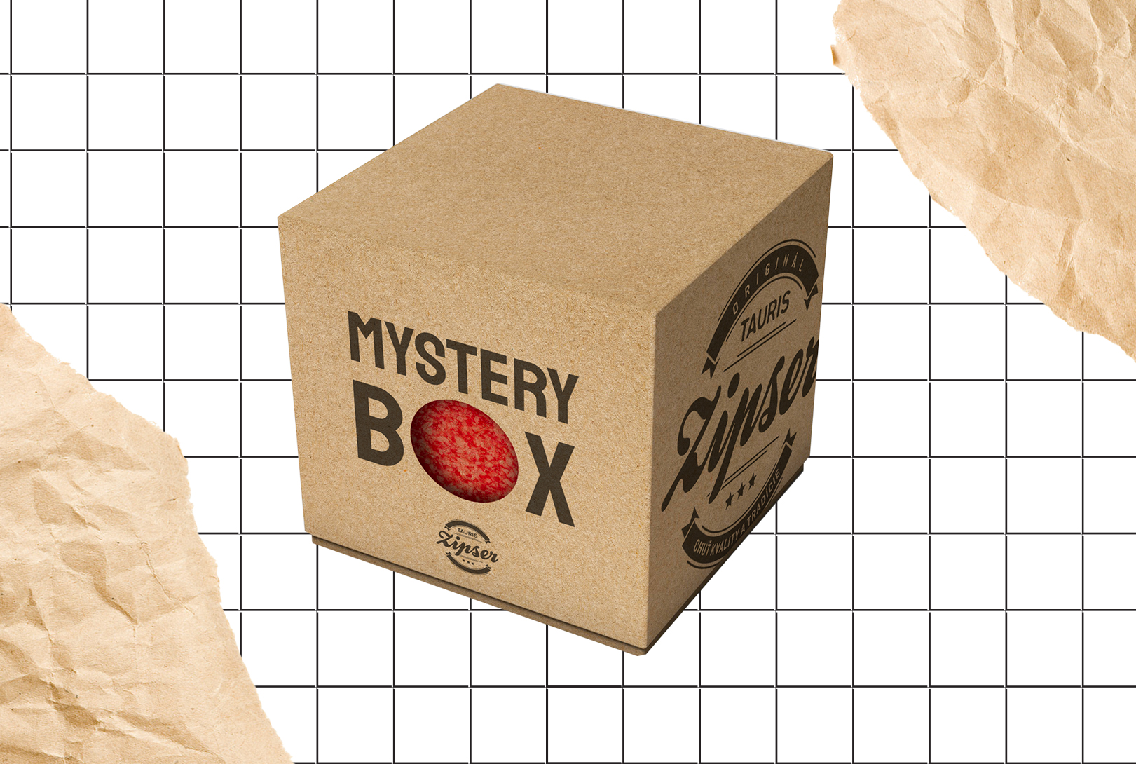 Salámové tričká, mikiny či ľadvinky budete môcť nájsť v špeciálnych ZIPSER Mystery Boxoch. 