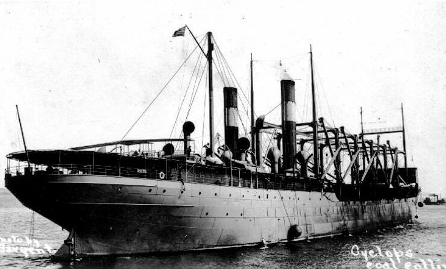 Americká loď Cyclops zmizla bez stopy v marci 1918.