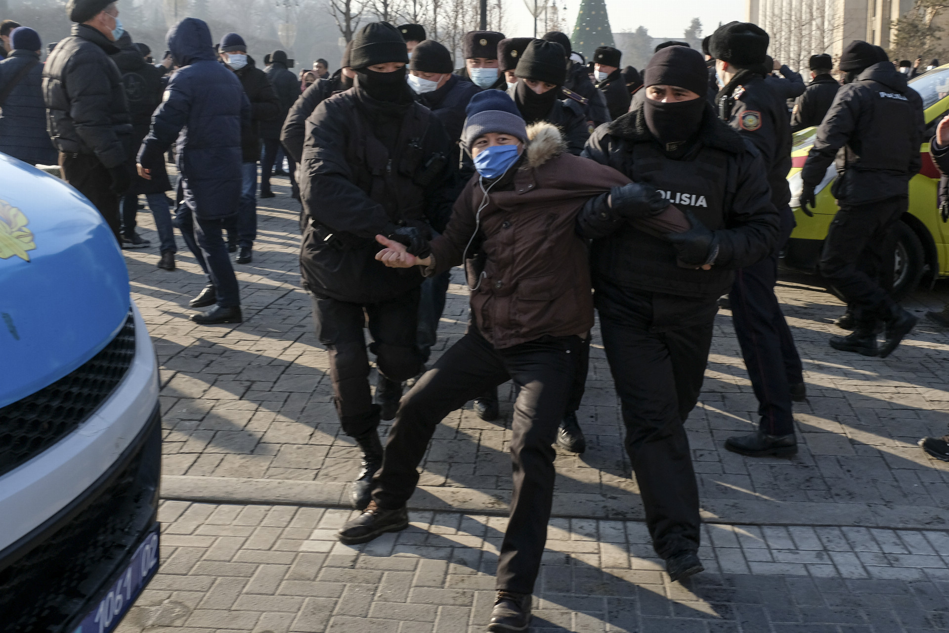 Protesty v Kazachstane