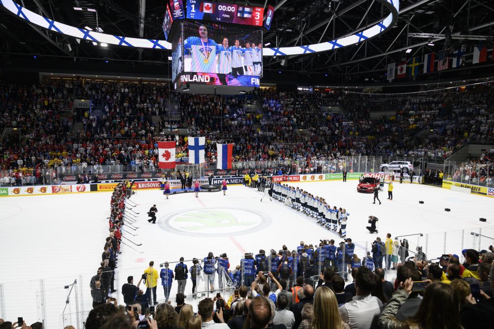 Slovensko hostilo naposledy hokejový šampionát v roku 2019 v Bratislave a Košiciach.