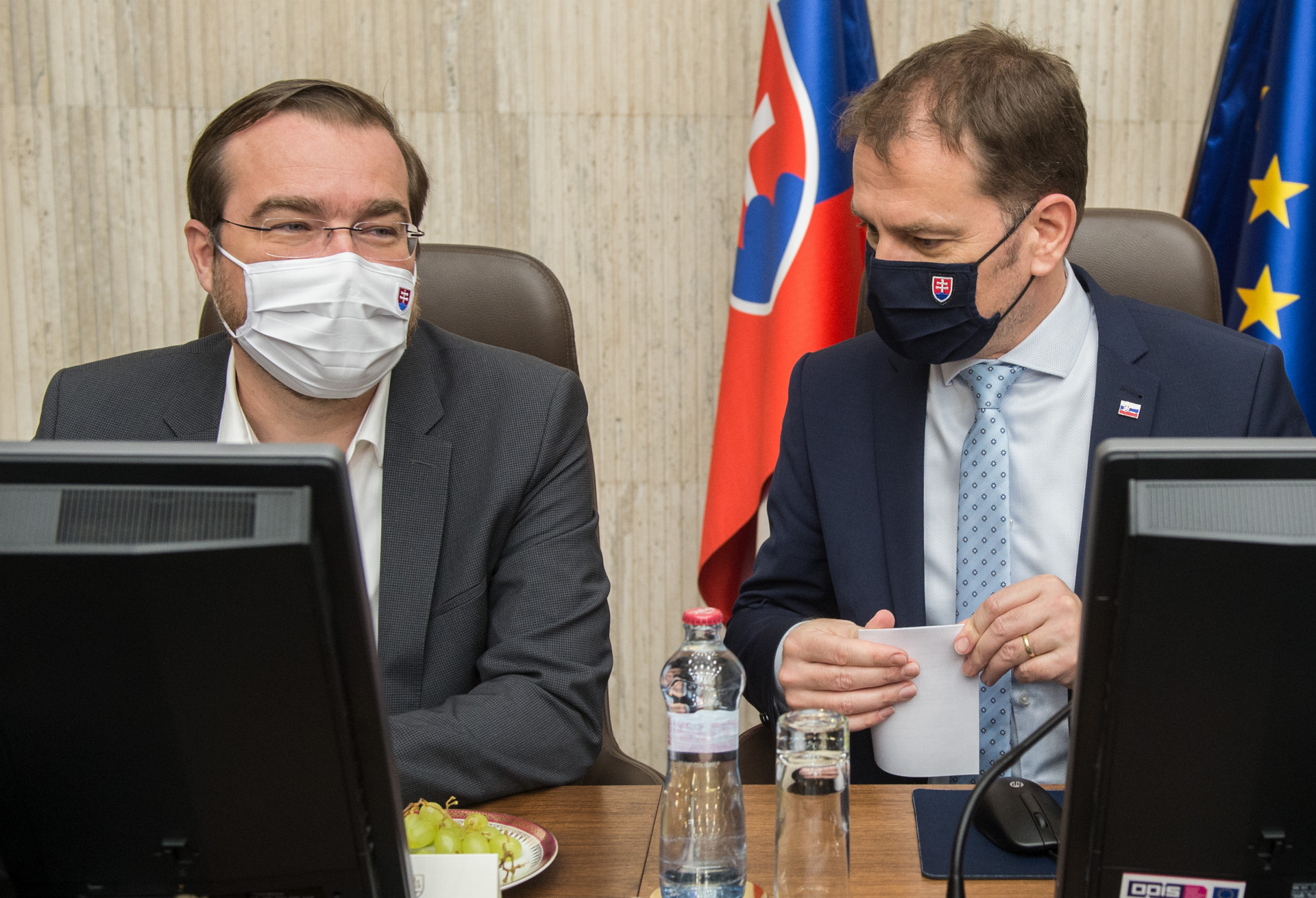 Marek Krajč&iacute; a Igor Matovič