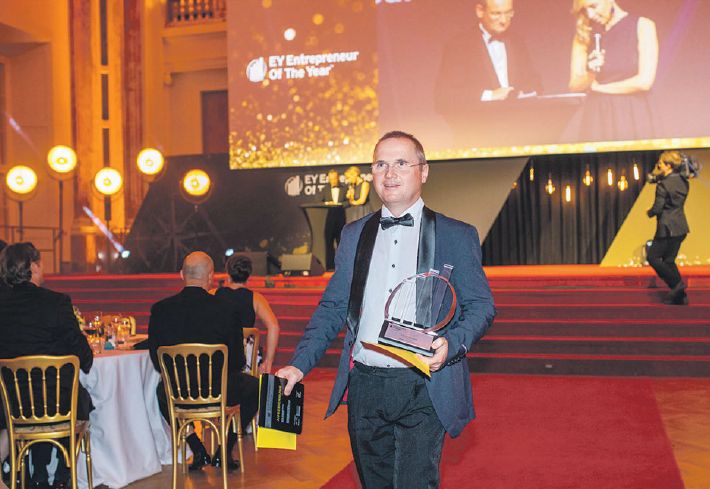 Christoph Steindl získal vlani titul rakúskeho EY Podnikateľa roka.