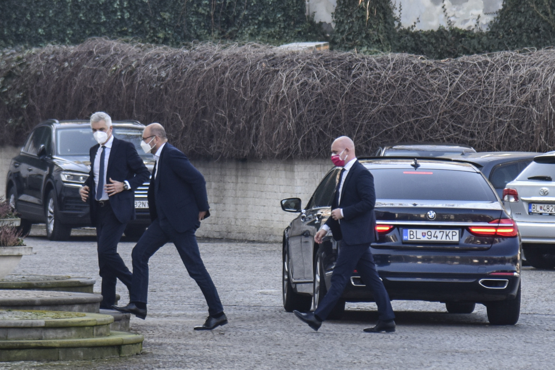 Ivan Korčok, Richard Sul&iacute;k a Branislav Gr&ouml;hling