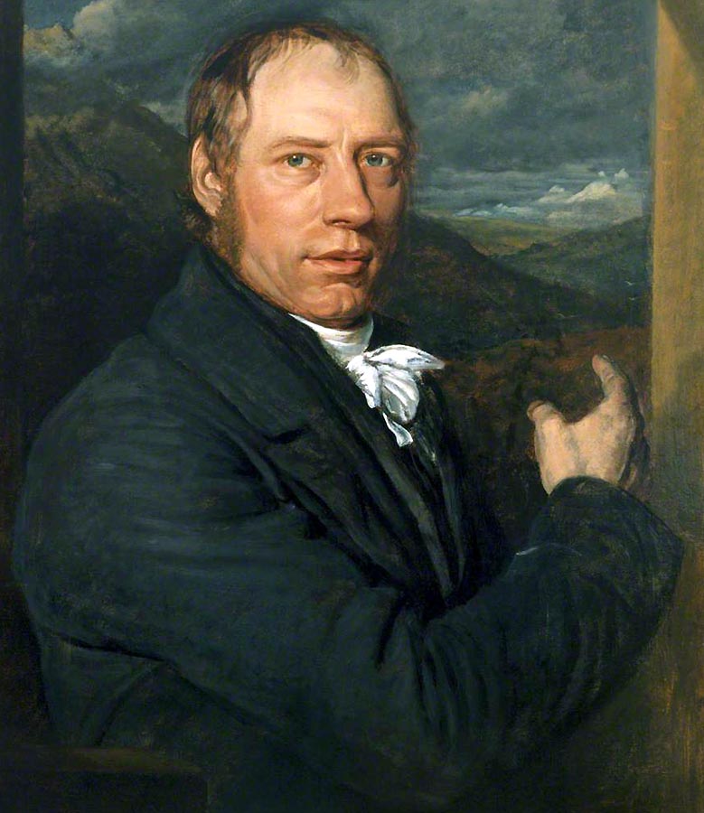 Britský vynálezca Richard Trevithick na portréte Johna Linnella z roku 1816.