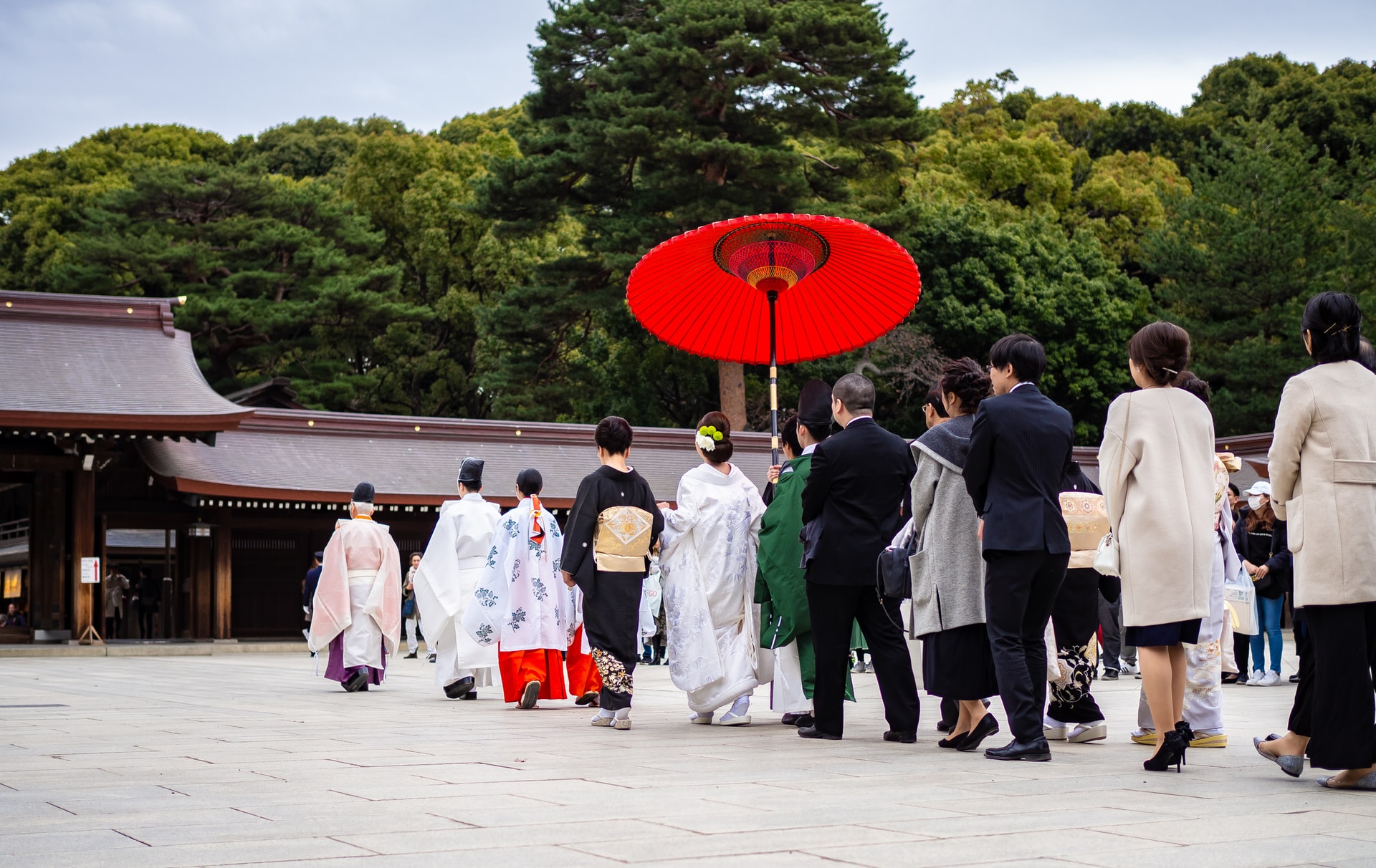 Japonská svadba.
