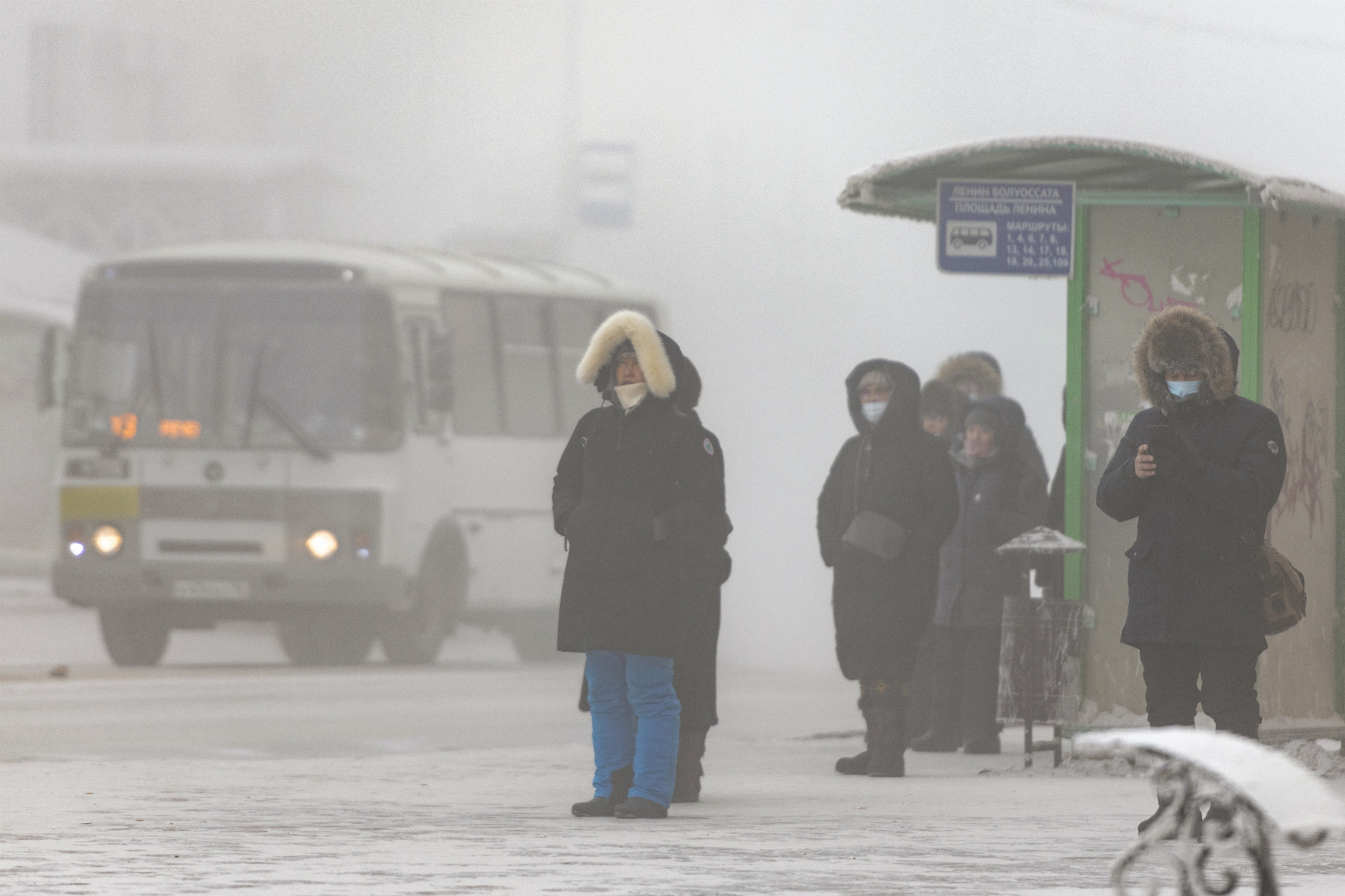 V Jakutsku mávajú teplotu päťdesiat stupňov pod nulou