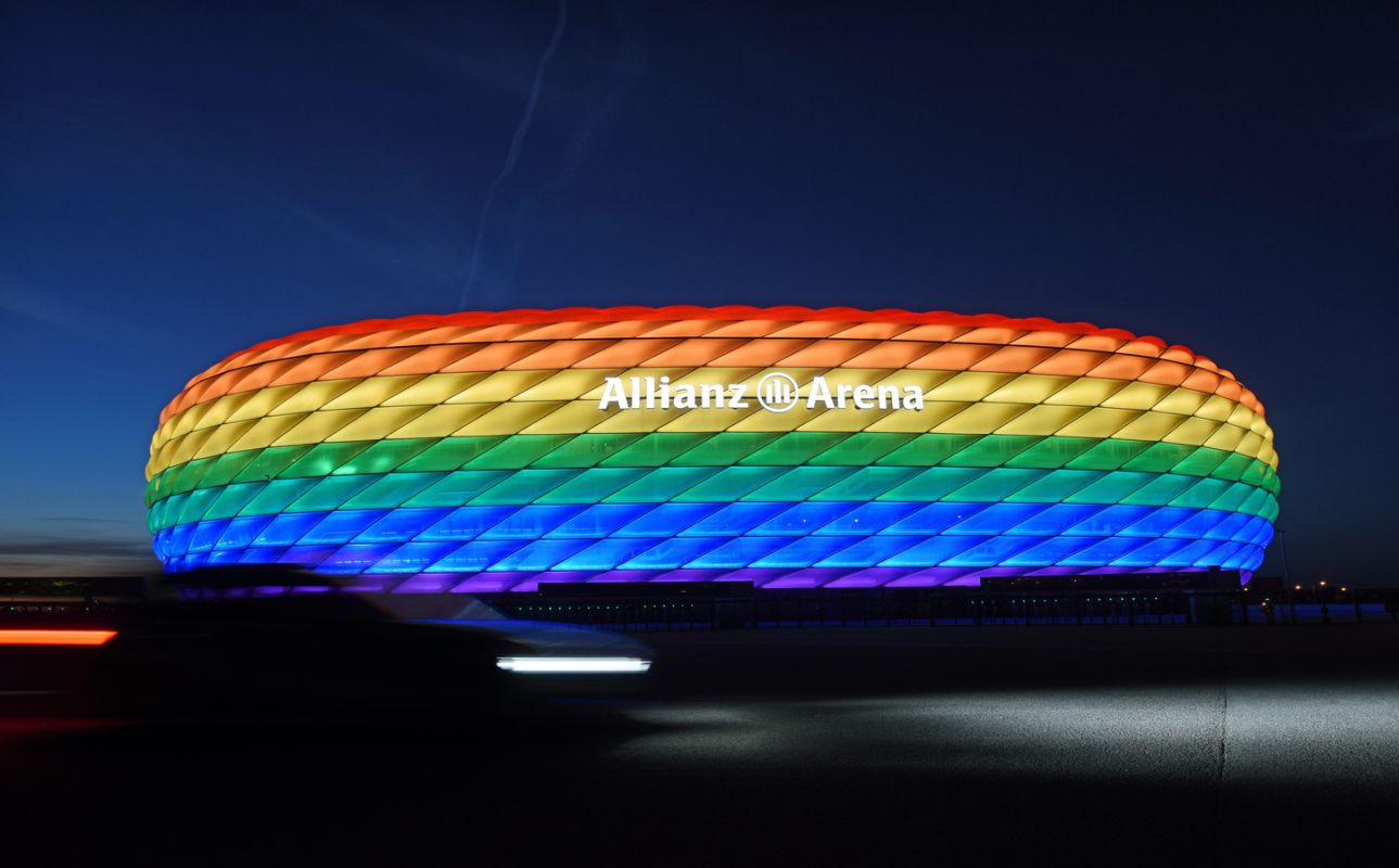 Allianz Arena v Mníchove