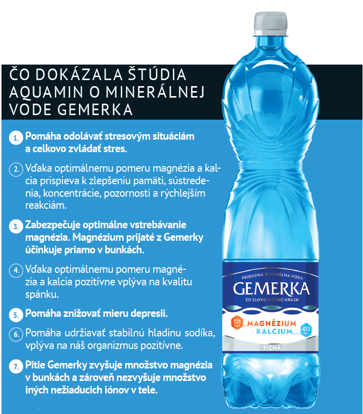 Vedci skúmali zdravotné účinky pitia minerálnej vody Gemerka