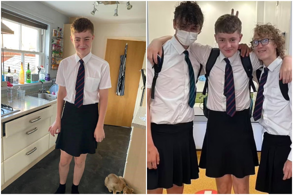 Chlapcom zakázali nosiť v škole šortky (ilu) 