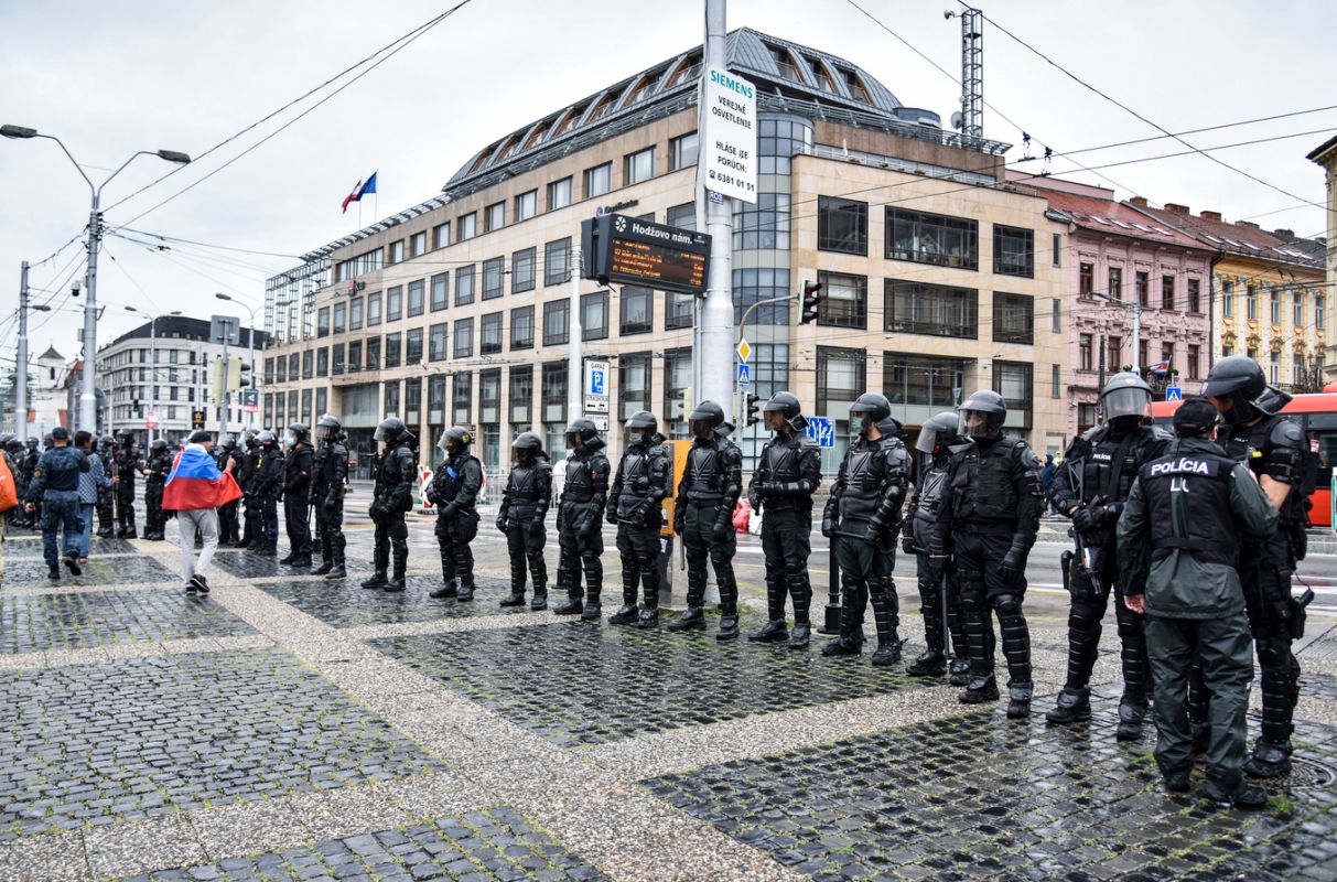 Protesty v Bratislave