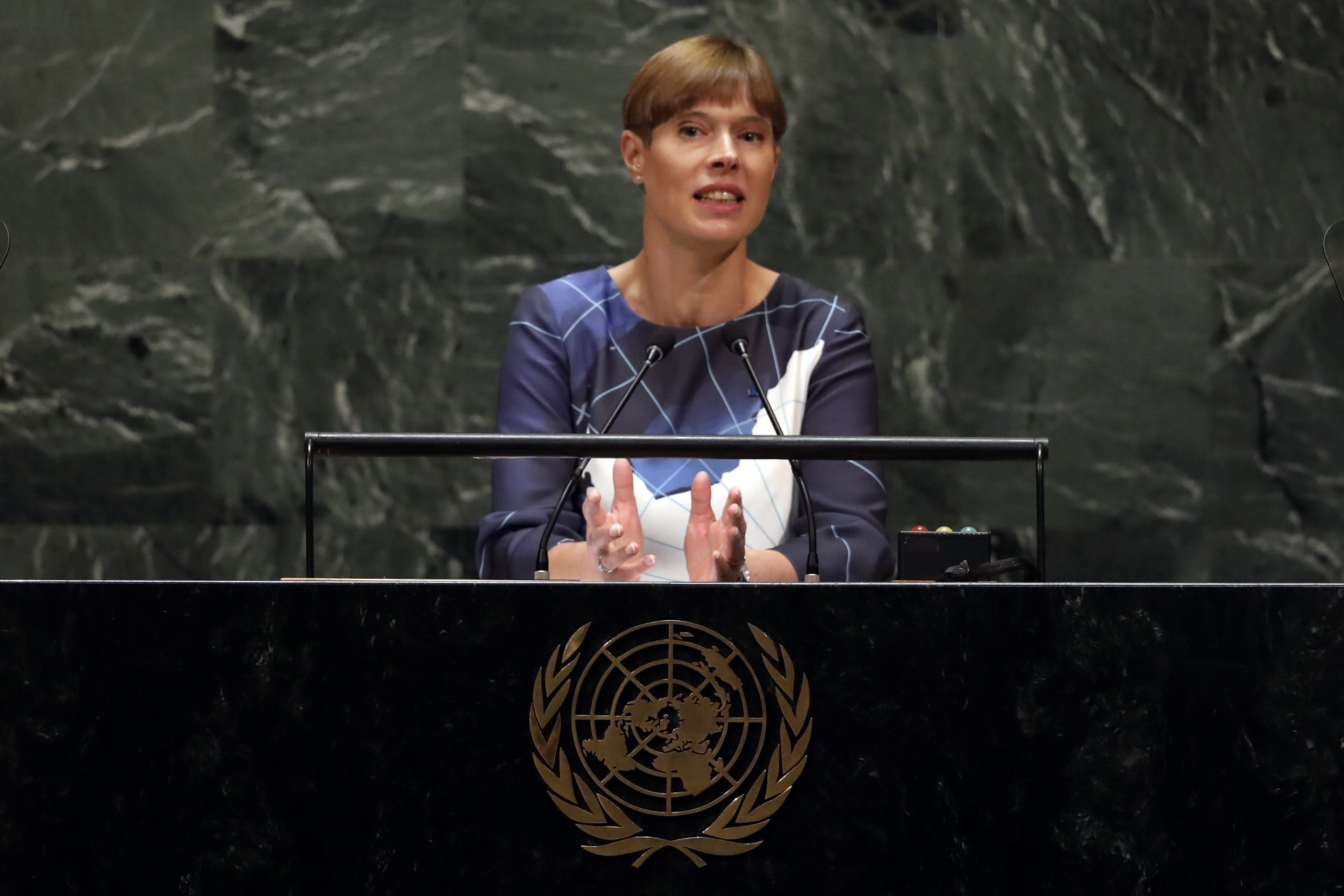 Funkčné obdobie súčasnej estónskej prezidentky Kersti Kaljulaidovej sa totiž končí 10. októbra