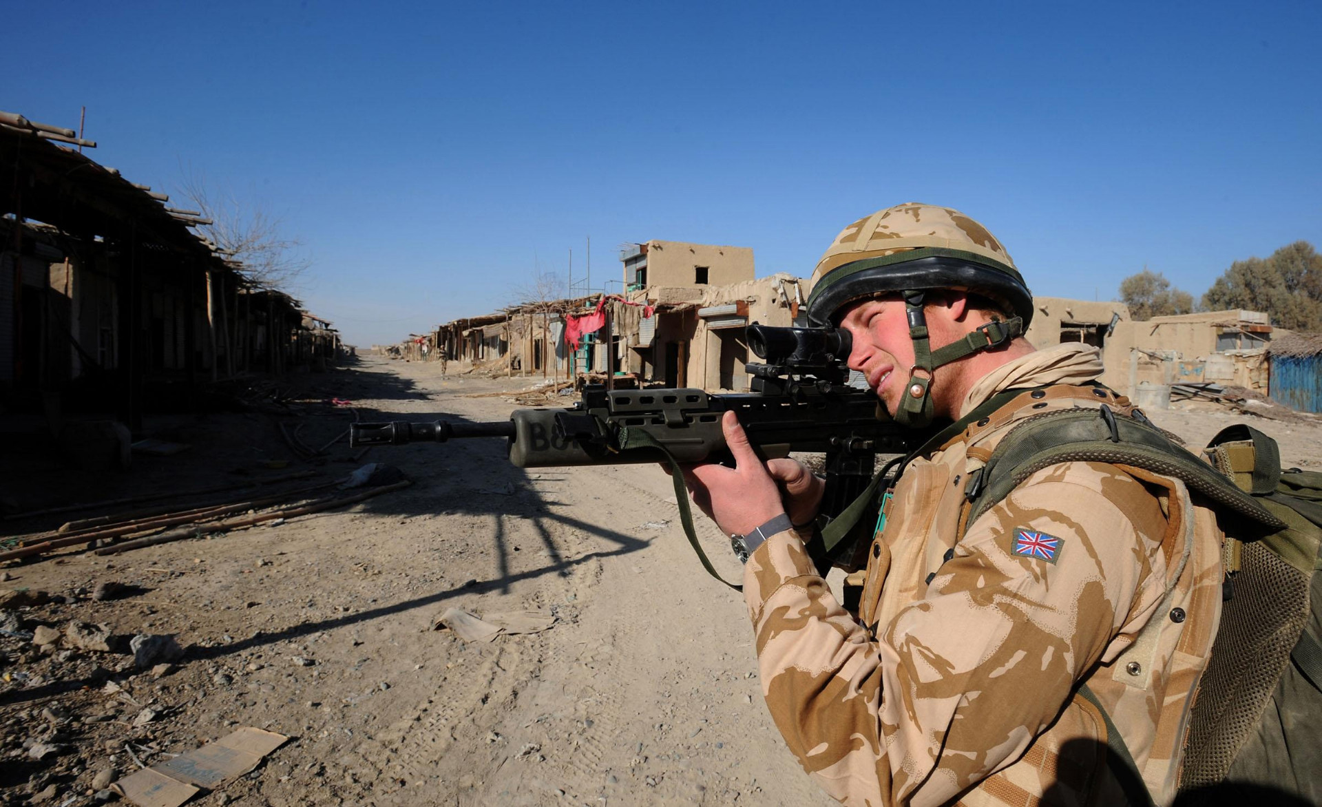 Britský vojak v Afganistane