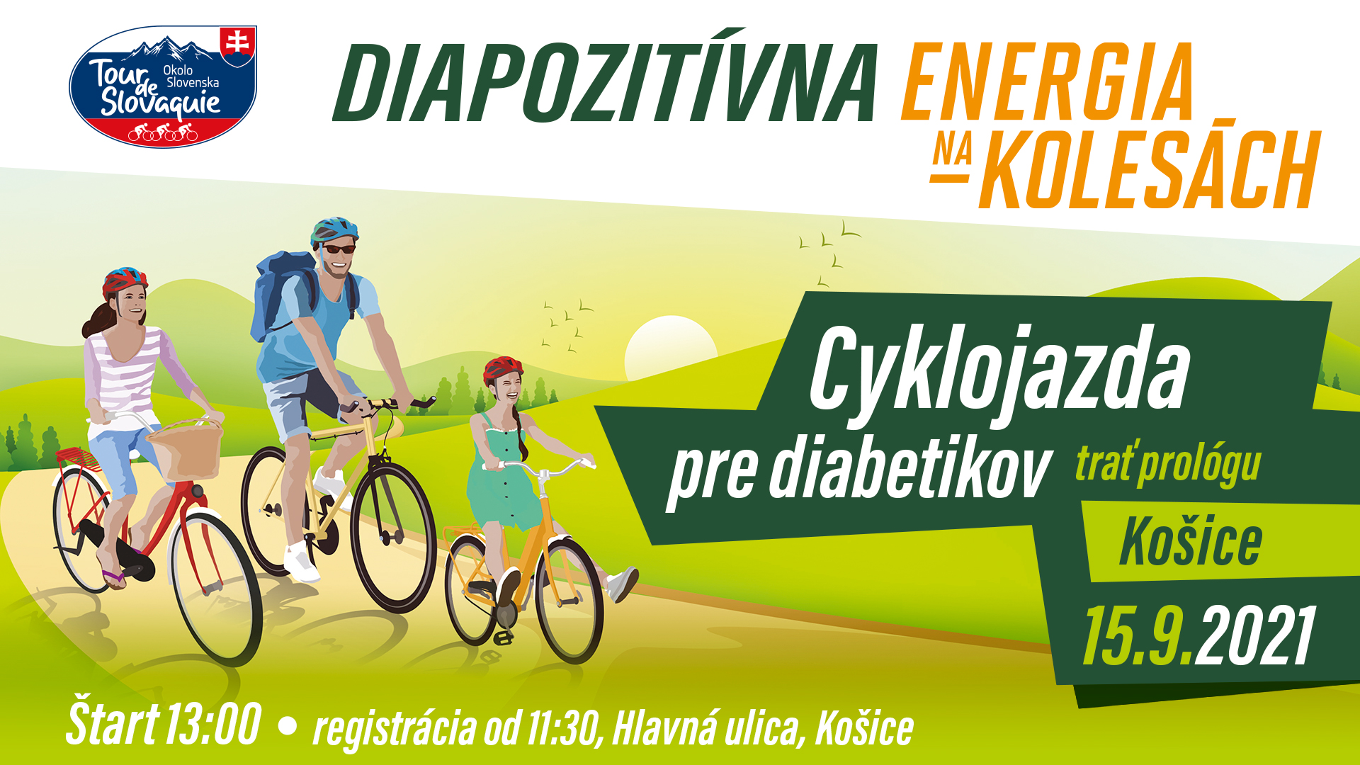 cyklojazda pre diabetikov, Okolo Slovenska
