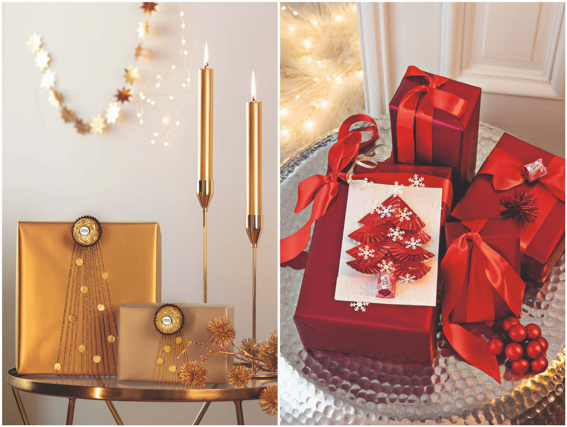 Vykúzlite vianočné dekorácie s pralinkami Ferrero