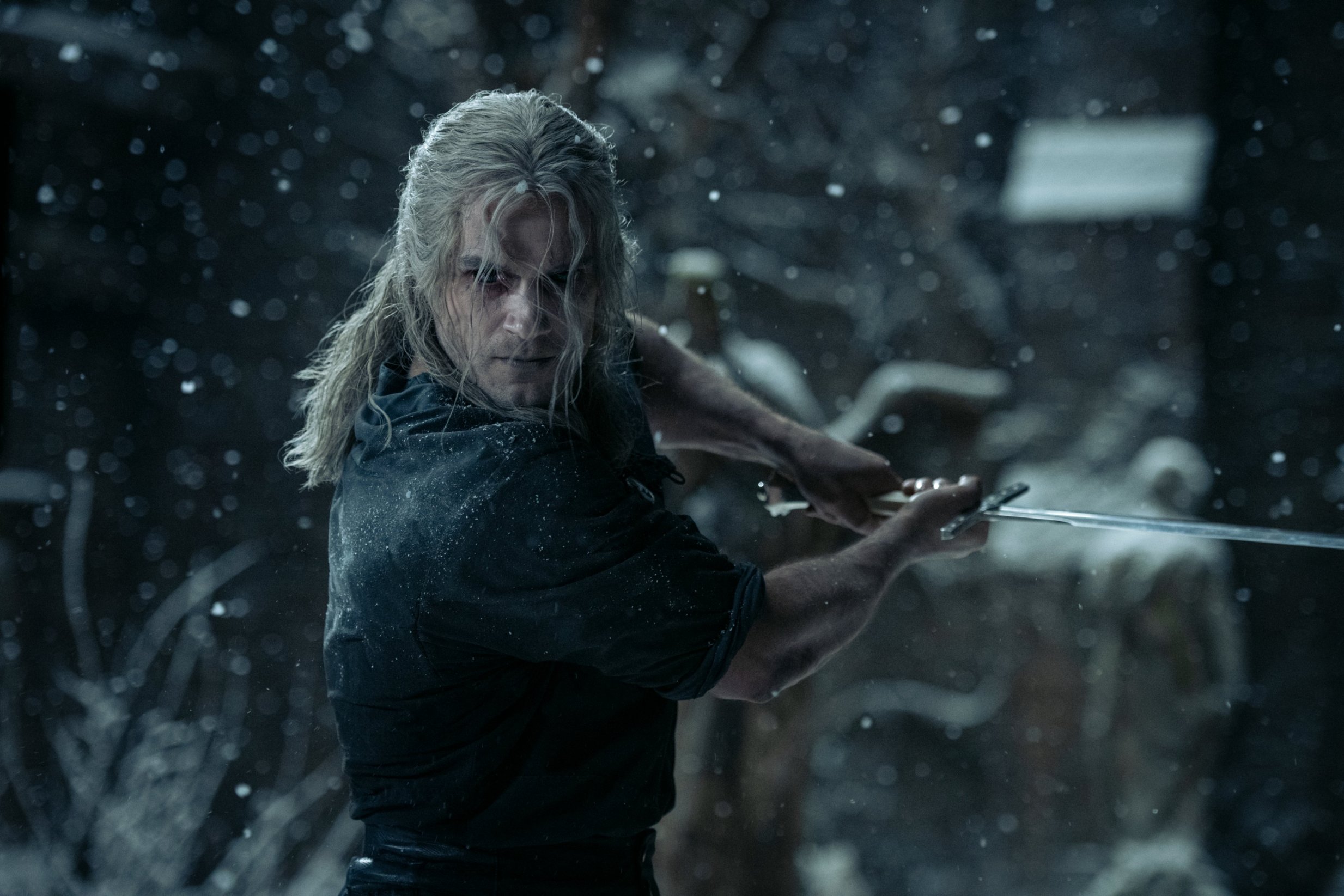 Záber zo seriálu The Witcher