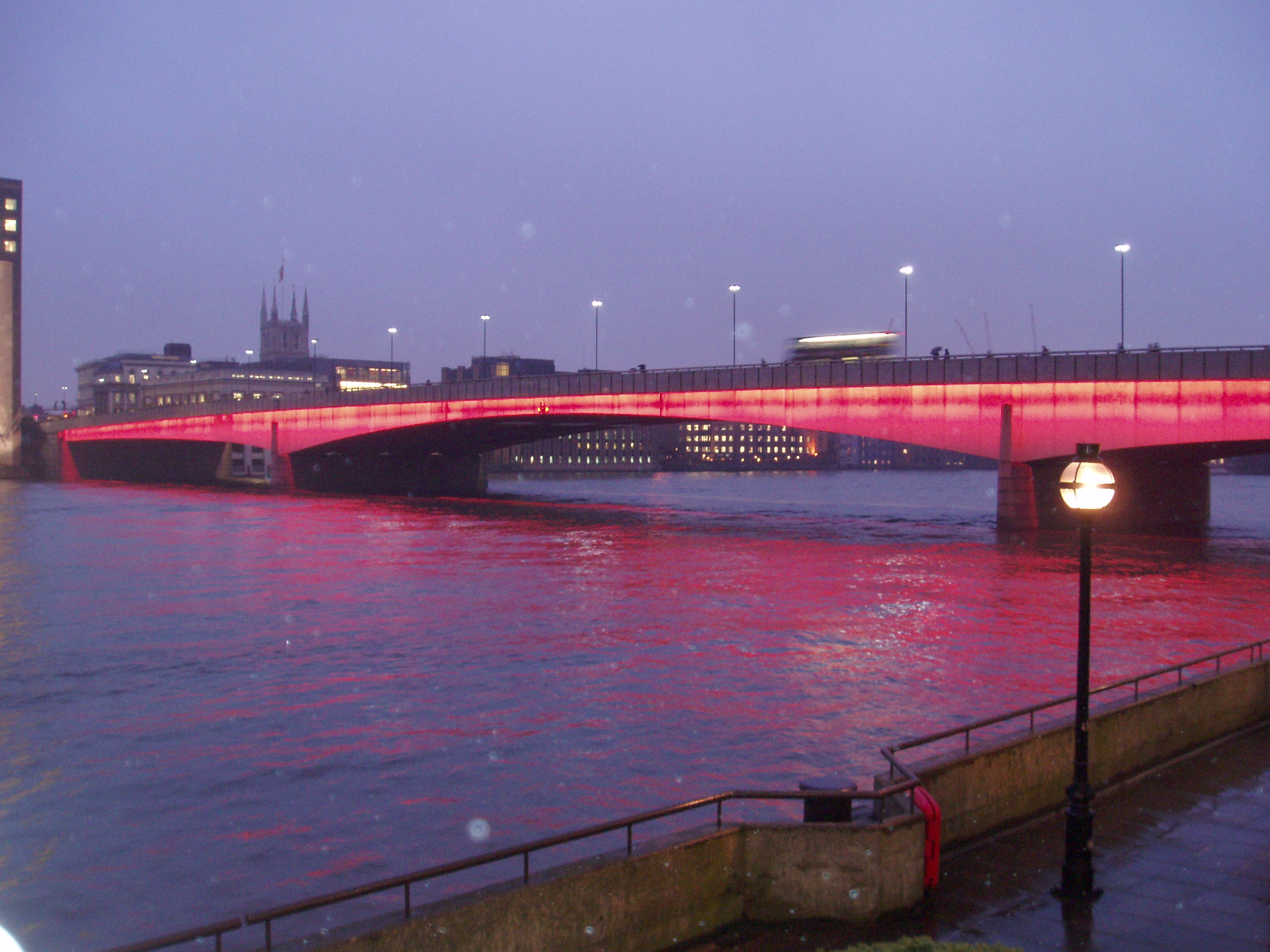 Most London Bridge, po ktorom je operácia pomenovaná