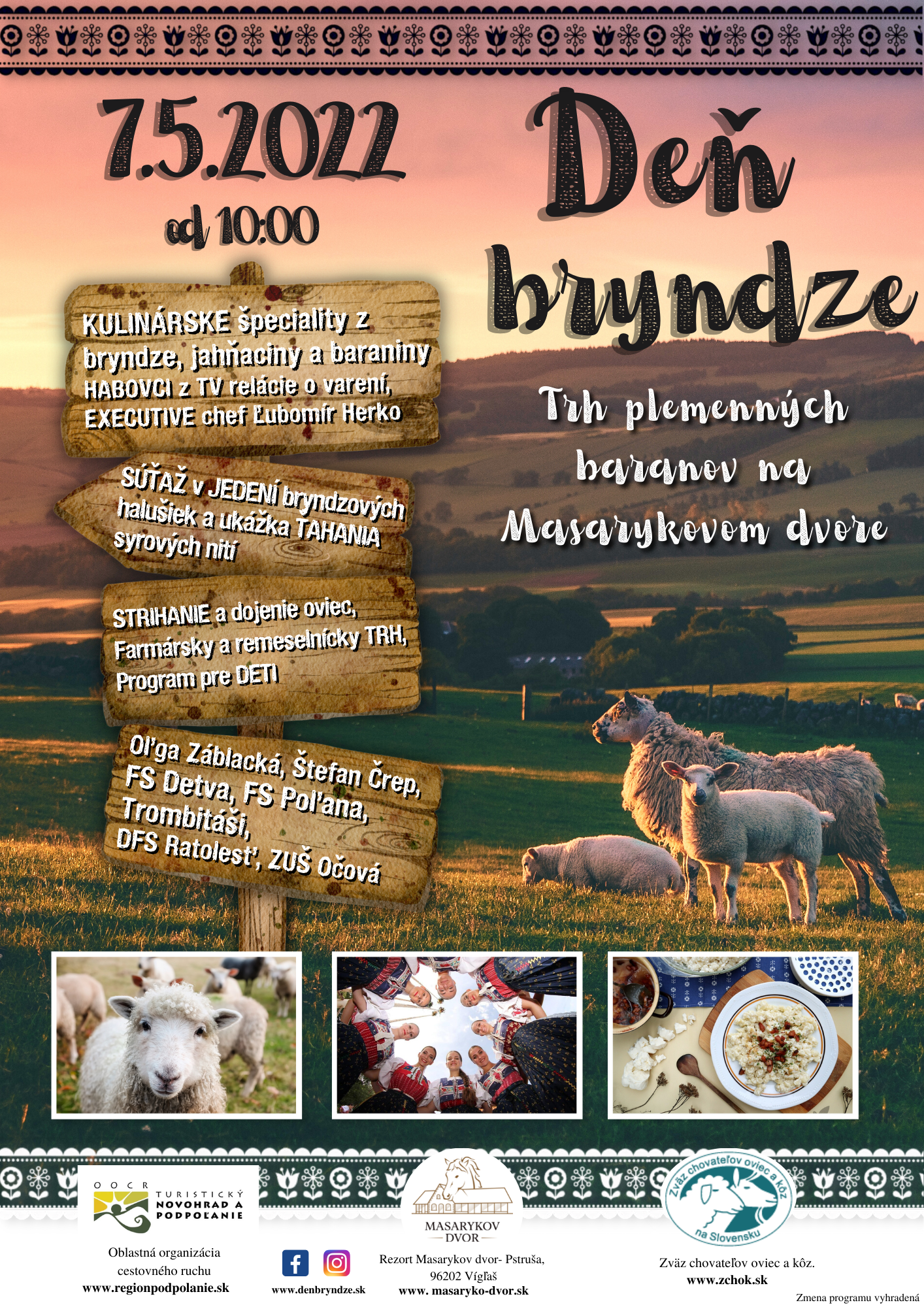 Sezóna ovčej bryndze práve začína... 