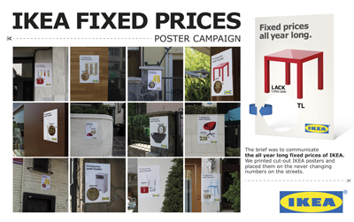 Ikea fixed prices
