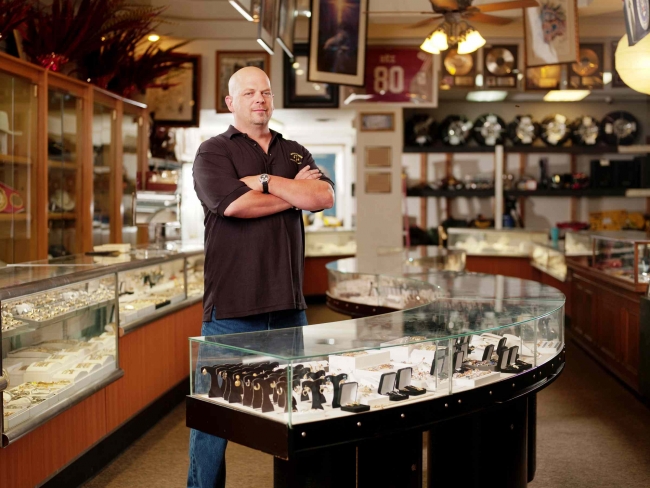 Rick Harrisson v doku-reality šou Hviezdy záložne (Pawn Stars)
