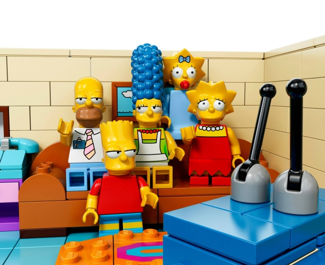Lego Simpsonovci. Foto: Lego Group