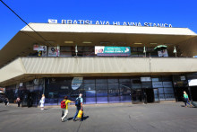 Železničná Hlavná stanica v Bratislave