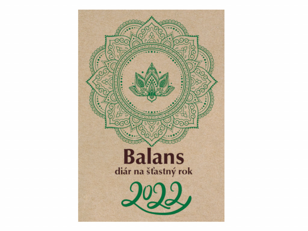 V predaji je Balans diár na šťastný rok 2022! Vychádza na kvalitnom ekologickom papieri