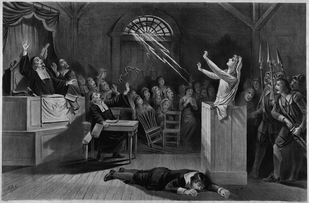 Proces s jednou z čarodejníc v Saleme v roku 1692 