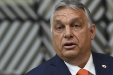 Na snímke maďarský premiér Viktor Orbán (ilu)