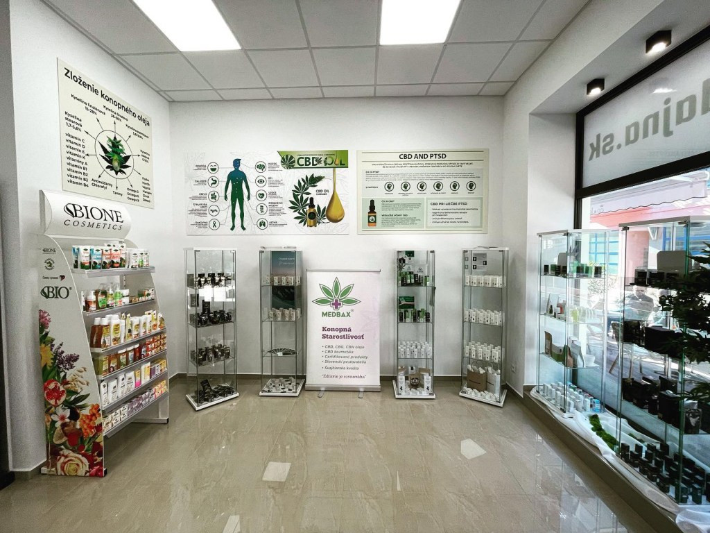 CBDpredajna.sk otvorila v PN kamenn&yacute; CBD obchod