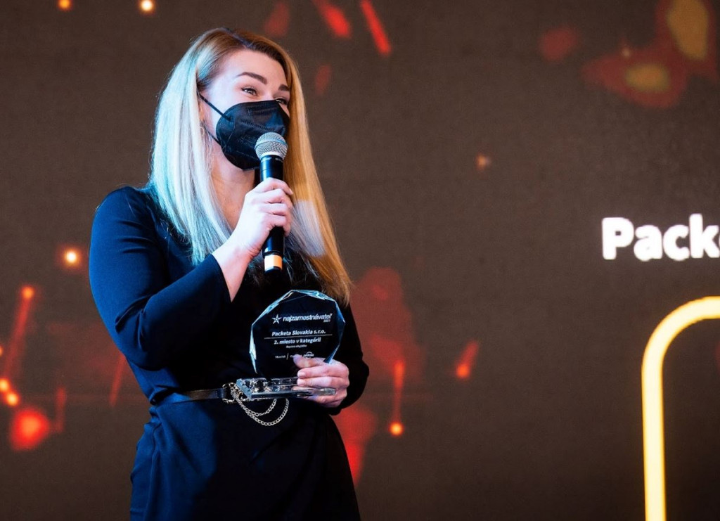 Packeta z&iacute;skala druh&eacute; miesto v ankete o Najatrakt&iacute;vnej&scaron;ieho zamestn&aacute;vateľa v kateg&oacute;rii Doprava a logistika