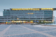 Tatra banka (na snímke jej priestory na bratislavskom Hodžovom námestí) má aktuálne 14,08-percentný podiel na hypotekárnom trhu.