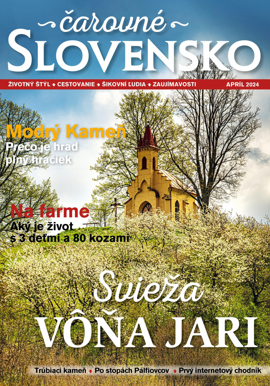 Predplatné magazínu Čarovné Slovensko