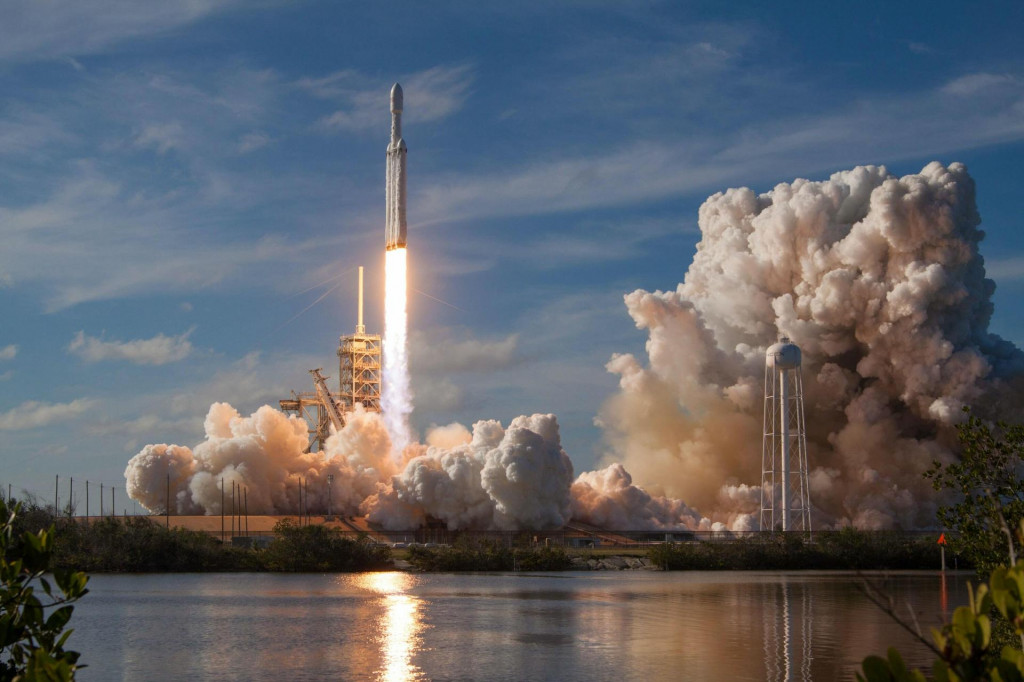 Raketa. FOTO: Unsplash/SpaceX
