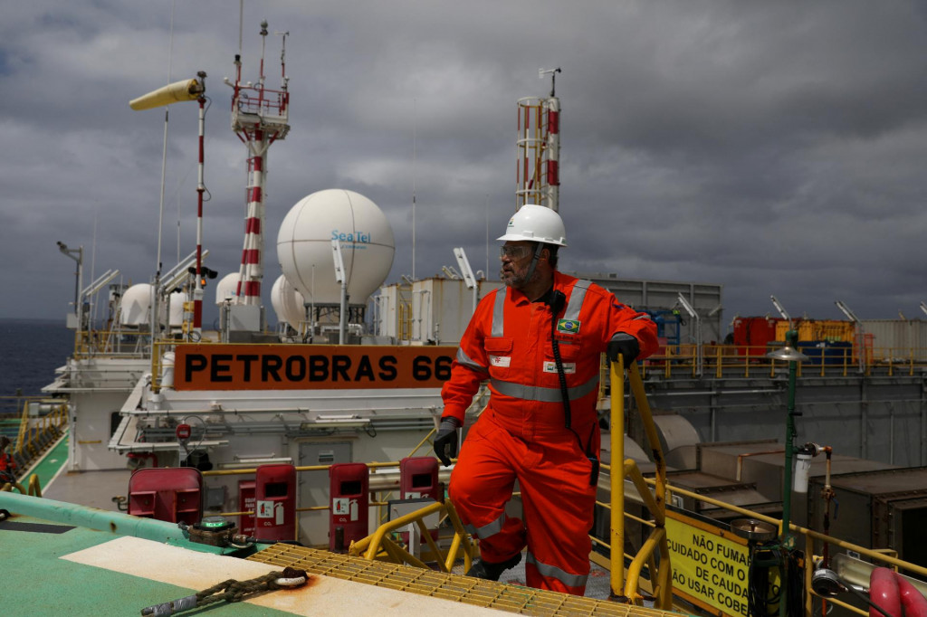 Brazílska ropná plošina. FOTO: Reuters